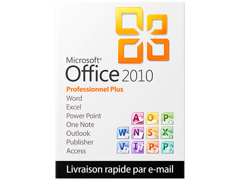 Microsoft Office 2010 professionnel plus